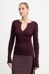 Patrizia Pepe pulóver - burgundia 34