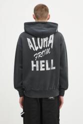 Aries pamut melegítőfelső Faded Aloha From Hell Hoodie - fekete L