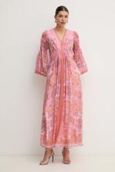 Hale Bob selyemkeverékes ruha Mara - rózsaszín XS