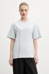 MM6 Maison Margiela pamut póló - türkiz XS