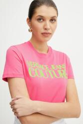 Versace Jeans Couture pamut póló - rózsaszín XS