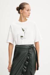 Never Fully Dressed pamut póló - fehér M