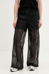 PUMA melegítőnadrág Dare to Woven - fekete M