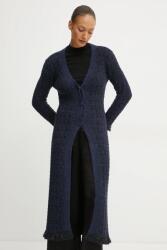 Twinset kardigán gyapjú keverékből - sötétkék L