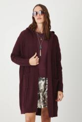 Medicine kardigán - burgundia M