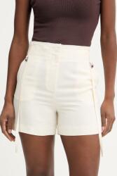 Patrizia Pepe rövidnadrág női vászon - bézs 38