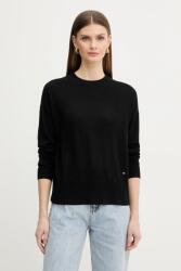 Giorgio Armani pulóver gyapjúkeverékből - fekete XS