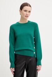 Morgan gyapjúkeverék pulóver - zöld M
