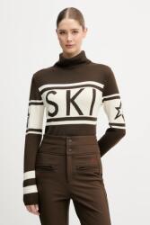 Perfect Moment merinó gyapjú pulóver Schild - barna M