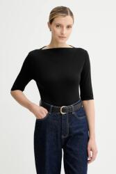 Calvin Klein pamut póló - fekete XXS - answear - 16 490 Ft