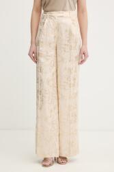 Silvian Heach nadrág lenkeverékből RAKOP - bézs 38