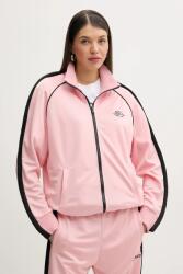 Fiorucci felső Puffy Piping Angel Track Sweatshirt - rózsaszín S