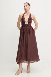 Bardot ruha - barna XS - answear - 66 990 Ft