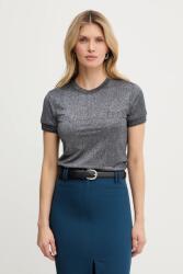 Patrizia Pepe t-shirt - szürke 40 - answear - 39 990 Ft