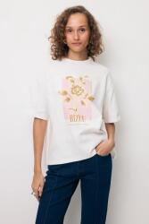 BIZUU t-shirt VIORA - fehér 34/36