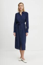 PS Paul Smith selyemkeverékes ruha - sötétkék 34