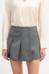 Max&Co MAX&Co. szoknya gyapjúkeverékből MCOPRUGNA - szürke 34