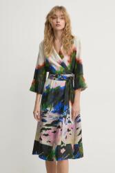 MUNTHE selyem ruha SAMEN - bézs 36