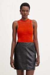 Patrizia Pepe top - narancssárga 38 - answear - 84 990 Ft