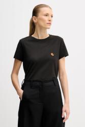 Kenzo pamut póló Pop - fekete XS