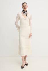 Pepe Jeans ruha PAULINA - bézs XS