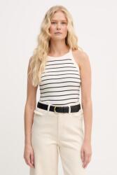 Mos Mosh top női selyem Imanja - sötétkék XS