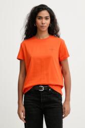 Patrizia Pepe pamut póló - narancssárga 36