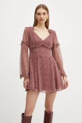 Max Mara selyem ruha - burgundia 36