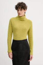 Sandro Ferrone pulóver alpaka gyapjú keverékből - zöld S
