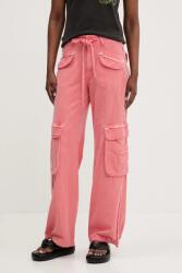 Desigual nadrág ALEJANDRIA - rózsaszín XS