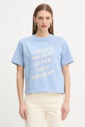 Max&Co MAX&Co. pamut póló MCLFERIALE - kék L