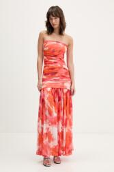 Bardot ruha - narancssárga L