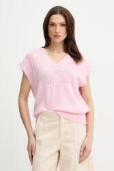 Morgan pulóver gyapjúkeverékből - rózsaszín S