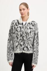 Sportalm kardigán gyapjú keverékből Trenton - szürke 40