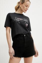 Patrizia Pepe farmer rövidnadrág - fekete 25