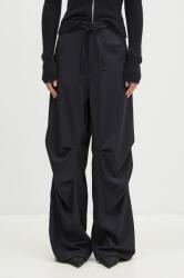 DARKPARK gyapjú nadrág Daisy - sötétkék 42