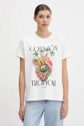 Farm Rio pamut póló - fehér S