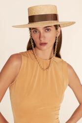 Ruslan Baginskiy kalap Boater Hat - bézs M - answear - 179 990 Ft