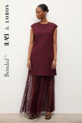 ANSWEAR ruha - burgundia M - answear - 56 990 Ft