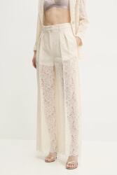 Simona Corsellini nadrág - bézs 34 - answear - 63 990 Ft