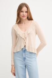 Hoss Intropia kardigán lenkeverékből - bézs M