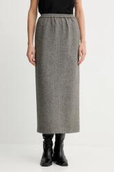 Isabelle Blanche szoknya gyapjúkeverékből - szürke XS