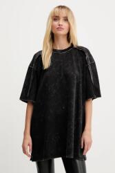 Gestuz pamut póló - fekete XS - answear - 27 990 Ft