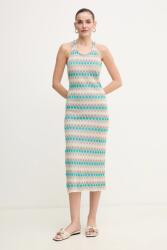 Fracomina ruha - bézs XL - answear - 26 990 Ft