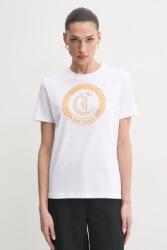 Just Cavalli pamut póló - fehér XS - answear - 33 990 Ft