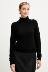 Silvian Heach gyapjúkeverék pulóver SAM - fekete M