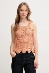 Pepe Jeans top OLIVE - narancssárga XS