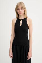 Sessun top - fekete L