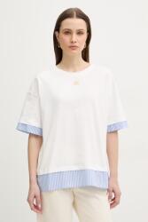 Luisa Spagnoli pamut póló Baiadera - fehér M