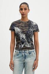 Diesel pamut póló T-UNCUTIE-LONG-R1 - szürke XS